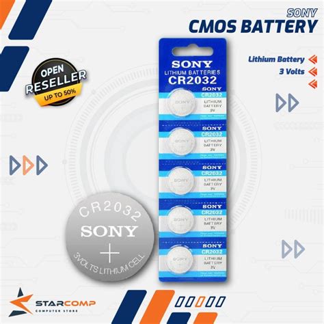 Jual Baterai CMOS 3v Lithium Untuk PC Komputer Shopee Indonesia