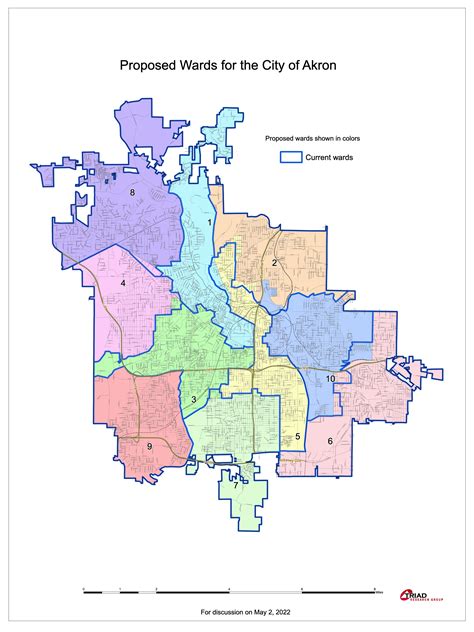 Check Out The Newly Proposed Akron City Council Ward Boundaries