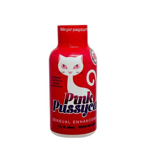 Bebida Pink Pussycat Aumenta Libido 60ml Sensualove