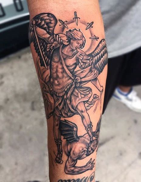 Archangel Michael Tattoos