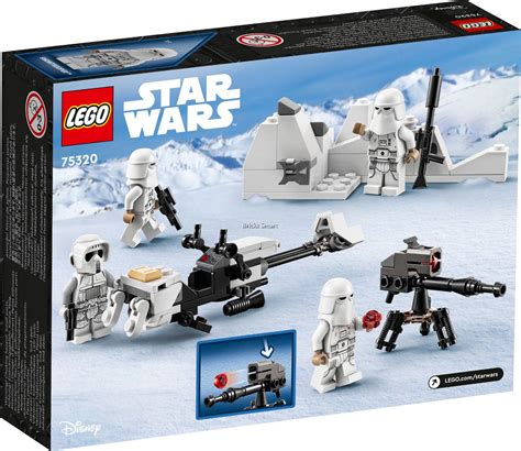 75320 Lego Star Wars Snowtrooper Battle Pack 105 Pieces