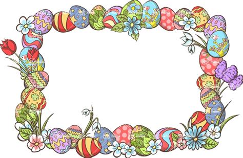 10 Vector Easter Frames Easter Frame 7 Graphicmama