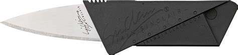 Iain Sinclair Cardsharp Credit Card Folding Safety Knife Stainless
