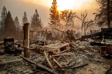 Paradise Burns Before And After Images Show Fury Of California Fires