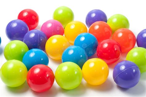 Plastic Colored Balls Stock Photo Image Of Green Little 89413540