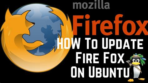 Whatever your reasons are to perform a mozilla firefox update, you may want to know that using an outdated version could potentially expose your computer to security risks. How To Update Latest Version Of Mozilla Firefox On Ubuntu ...