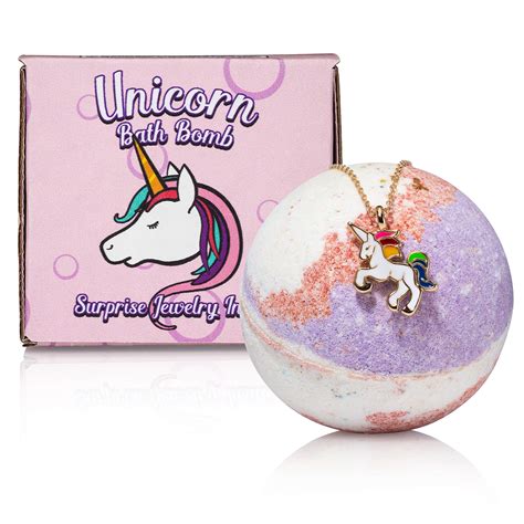 Mua Unicorn Bath Bomb With Surprise Necklace For Girls Bath Bombs For