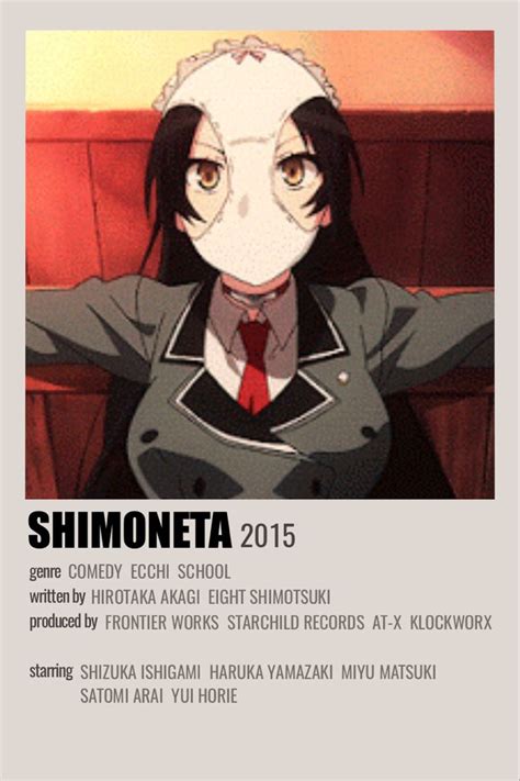 Shimoneta Anime Films Anime Shows Anime
