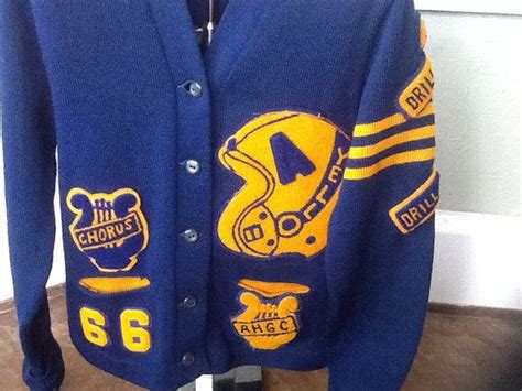 Sale Vintage Letterman Sweater 1960s Letterman Sweater Etsy