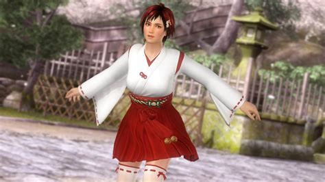 Dead Or Alive 5 Last Round Shrine Maiden Costume Mila Deku Deals