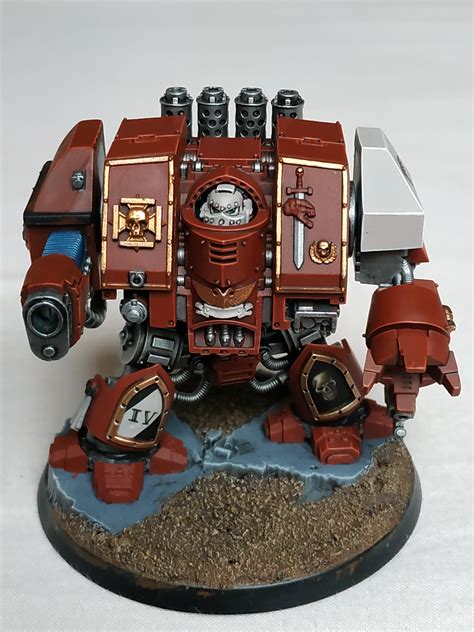 Wip Blood Ravens Venerable Dreadnought Candc Welcome Rwarhammer40k