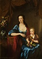Anne (1713–1791), Countess of Aberdeen, and Her Son, Lord William ...