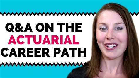 Actuarial Career Path Q A YouTube
