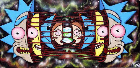 Rick and morty, cartoon, morty smith, rick sanchez, night, sky, space, stars 4k wallpaper. Dope Cartoon Wallpaper posted by Samantha Sellers