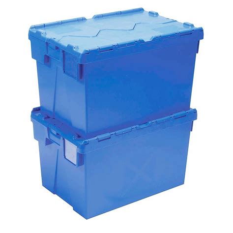 Super fast one squeeze operation. Buy 65lt heavy duty boxes with attached lids