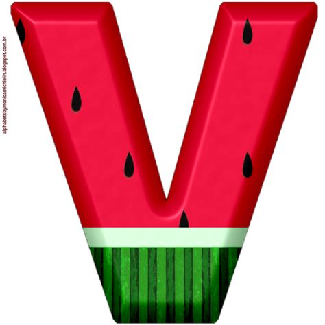 Watermelon Alphabet
