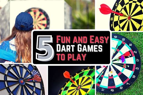 This is a great game to play if you have a larger group of players. Easy Dart Games: 5 Fun Games to Play for All Skill Levels