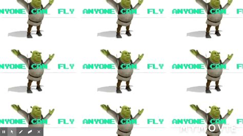 Shrek Flying For 10 Minutes Youtube