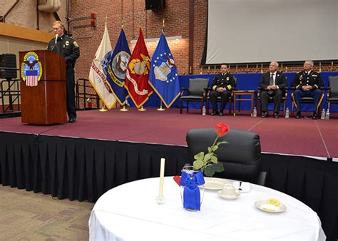 Police Officer Explains Table Of Honor Items