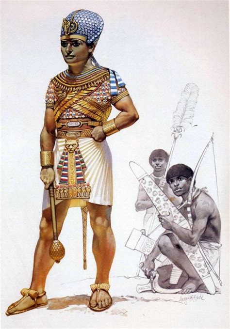 egyptian pharaoh of the 15th century bc wearing armour ancient egyptian clothing egyptian