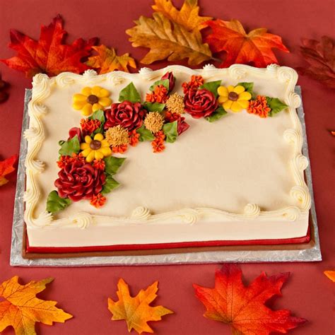 If you want to try some thanksgiving cupcakes recipes then we have some beautiful options for you. Autumn Sheet Cakes fall cakes | Fall cakes decorating, Fall birthday cakes, Fall cakes