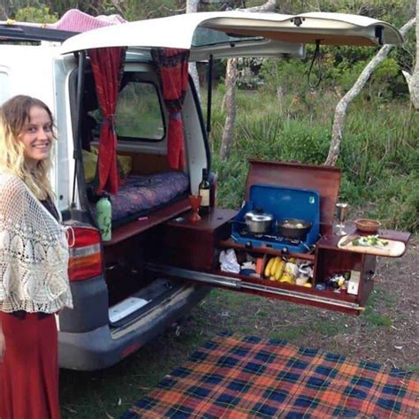 Campervan Kitchen Design Ideas For Van Life Travel Trailer Camping