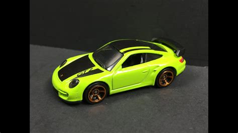 Hot Wheels Porsche 911 Gt2 Lime Green 164 Youtube
