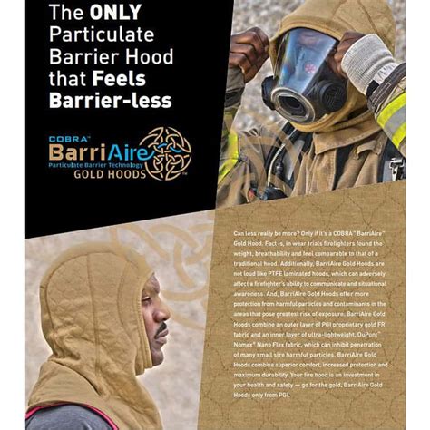 Cobra coverage is intended as a stopgap for people who've lost their jobs and the health insurance their former employers used to provide. PGI COBRA Barriaire Gold Hood Complete Coverage - Sentinel Emergency Solutions