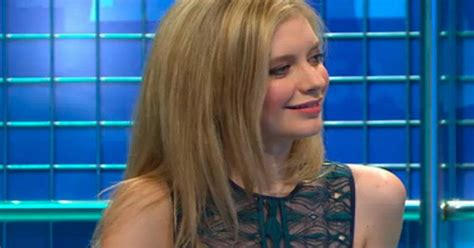 Countdown Babe Rachel Riley Teases Intimate Skin Flash In See Through
