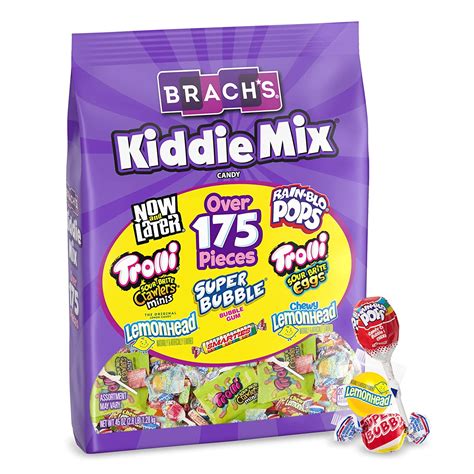 Brachs Kiddie Mix Variety Candy 175 Count Assorted