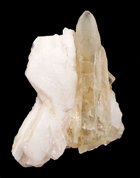 Interesting Intergrown Calcite With Quartz Irocks Fine Minerals