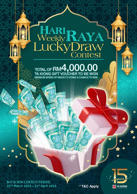 TA KIONG KUCHING | Hari Raya Weekly Lucky Draw Contest - TA Kiong 大强