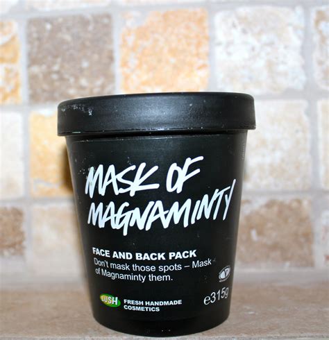 Mask of magnaminty isn't technically a daily 'facial wash'; Cover Shoot: LUSH's Mask Of Magnaminty