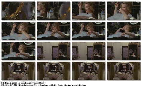 Free Preview Of Jessica Lange Naked In Frances 1982