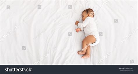 Highangle View Baby Boy Sleeping On Stock Photo 1946852467 Shutterstock