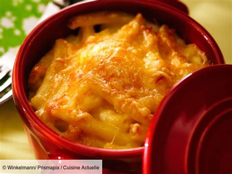 Gratin de macaronis aux fromages facile découvrez les recettes de Cuisine Actuelle