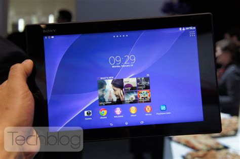 Sony Xperia Z2 Tablet Hands On Video Mwc 2014 Techbloggr