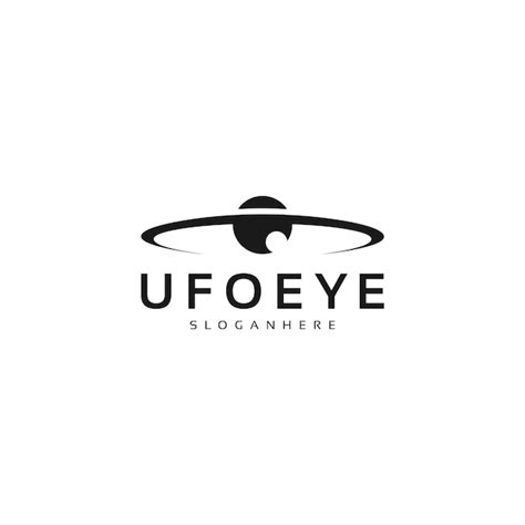 Premium Vector Ufo And Eye Logo Design Vector
