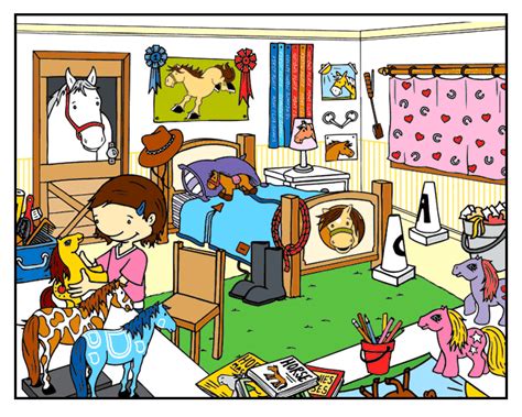 Room clean and dirty vector illustration royalty free cliparts vectors and stock illustration image 122459636 : kids clean bedroom clipart - Clip Art Library