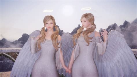 Skyrim Angel Race Mod Lopatank