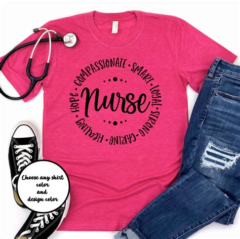 Nurse Work Shirt Nurse Shirt Nurse Student Shirt Nurse Etsy Uk