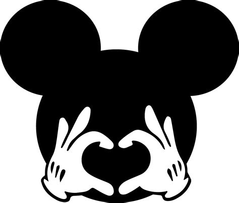 Disney Hands Svg Mickey Minine Svg Mickey Heat Svg Disney Inspire Uplift