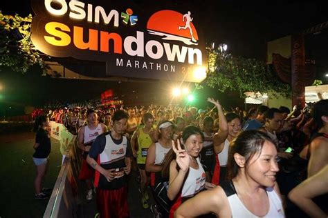 osim sundown marathon to go regional with races in penang and taipei