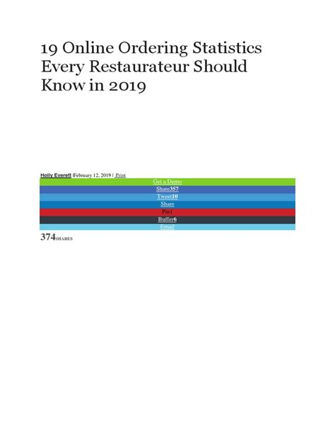 19 Online Ordering Statistics Every Restaurateur Should Know In 2019