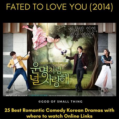 25 Best Romantic Comedy Korean Dramas With Where To Watch Online Links