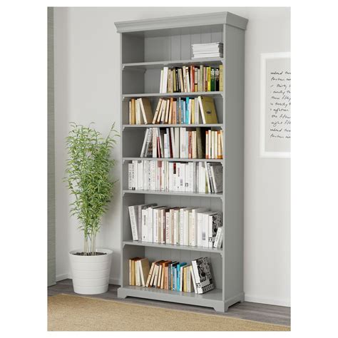 Liatorp Bookcase Gray Ikea Ikea Liatorp Shallow Shelves Cube