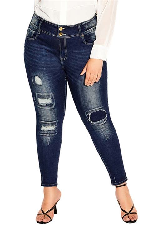 Womens Distressed Plus Size Jeans Nordstrom