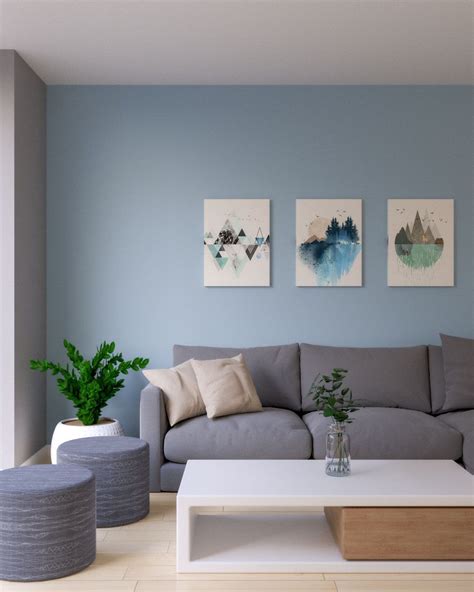 Blue Accent Walls Light Blue Walls Accent Walls In Living Room Paint