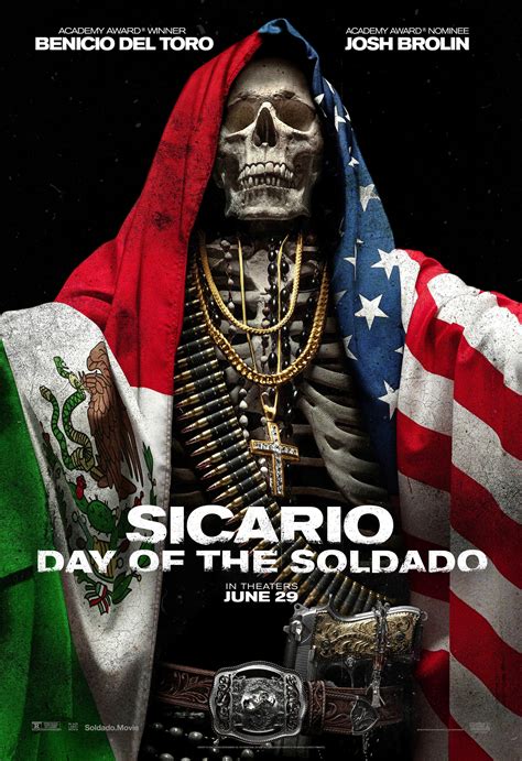 Sicario Day Of The Soldado Movie Poster Photo Glossy High Quality Sizes