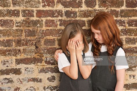 Girl Comforting Her Friend High Res Stock Photo Getty Images